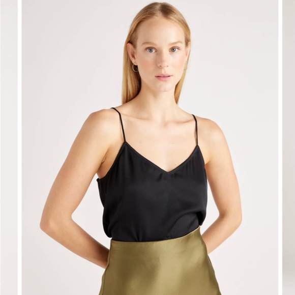 J. Crew Tops - NWT! JCrew Silk Camisole Black size 00.
